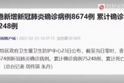 确诊病例存量(确诊病例存量多少)