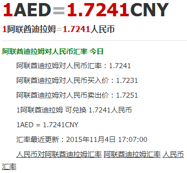 人民币迪拜汇率(人民币迪拜汇率今日价格)